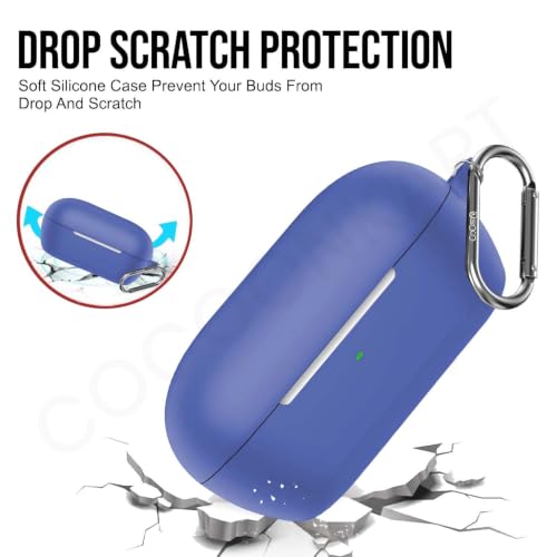 Image of Soft Silicone Case Cover for WF-C710N | C710NSA -Blue