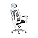 Produktbild RUNWEI Spielstuhl Arbeitsstuhl Hohe Rückenlehne Atmungsaktives Mesh-Bürostuhl, Mode Zu Hause/Büromöbel (Color : White+Black)