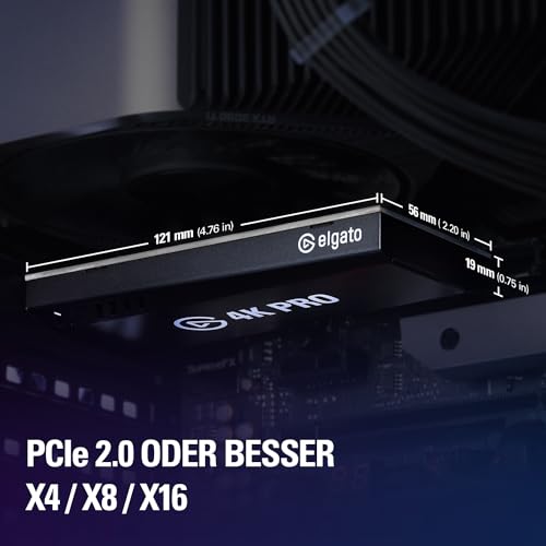 Elgato 4K Pro, interne Capture Card, 8K60-Passthrough – Ansicht 6