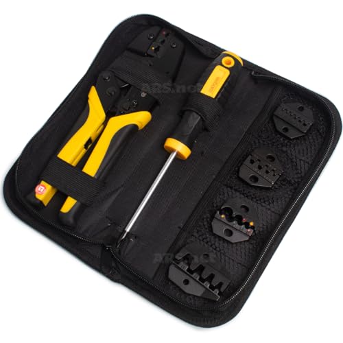 Alicate Crimpar Prensa Termina Ilhós Pré-Isolado Multifuncional 8 em 1
