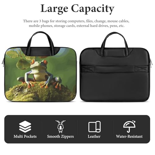 Bolso portatil impermeable para laptop 17 pulgadas miniatura 5
