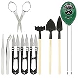 🌱【Ideales Werkzeug】Mini-Gartengeräte machen Ihre Gartenarbeit einfach, schnell und effizient. Dies ist ein ideales Gerät für Gartenbegeisterte.