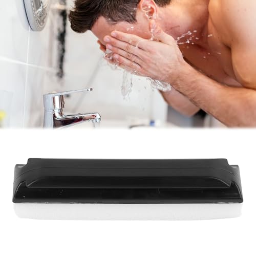 Beard spons, herbruikbare baardreinigingsborstel, van spons, geschikt voor baard en wastafel, licht en eenvoudig te bedienen, geschikt voor familie en reizen