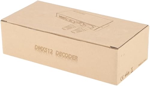 Miniatura 8 de Shineslay DC 12V-24V 3 canales DMX decodificador LED controlador para RGB LED cinta tira de luz