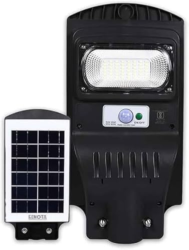 50W Solar Street Light, with Motion Sensor, Remote Control, Time Switch, Mounting Pole