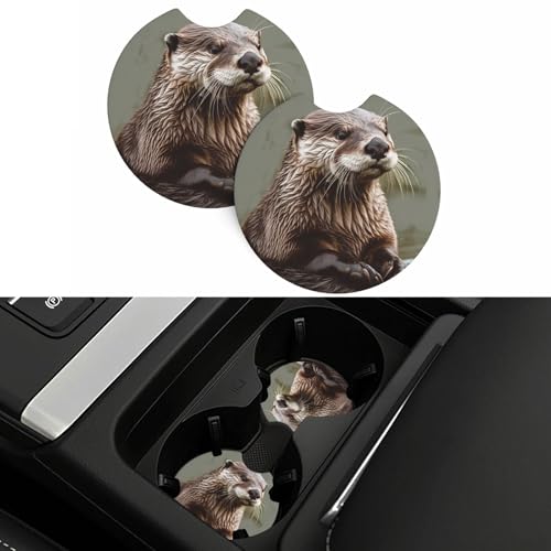 Portavasos para Auto de Goma 2 Piezas Antideslizante miniatura 5