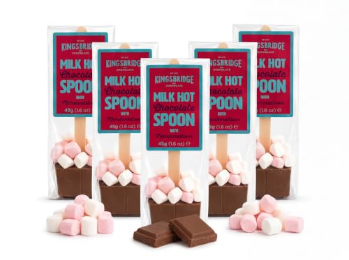 Kingsbridge Premium Hot Chocolate Spoons, 5 Pack