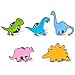Produktbild Brosche Anstecknadel Anstecker Pins,Metall Brosche,Süße Dinosaurier Broschen,Cartoon-Brosche für Anzug Hemd Pullover,Schmuck Geschenke Mit einer schönen Geschenkbox (Fünf Farben,5er-Set)