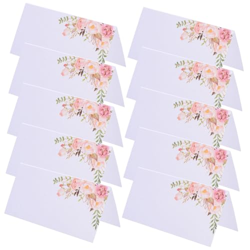 25 Pezzi Cartellini Segnaposto per Matrimonio Design per Facili per Anniversari Eleganti e Pratici