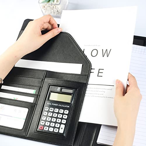 Dossier en cuir A4 multifonction pour ranger vos documents sans les froisser - 5
