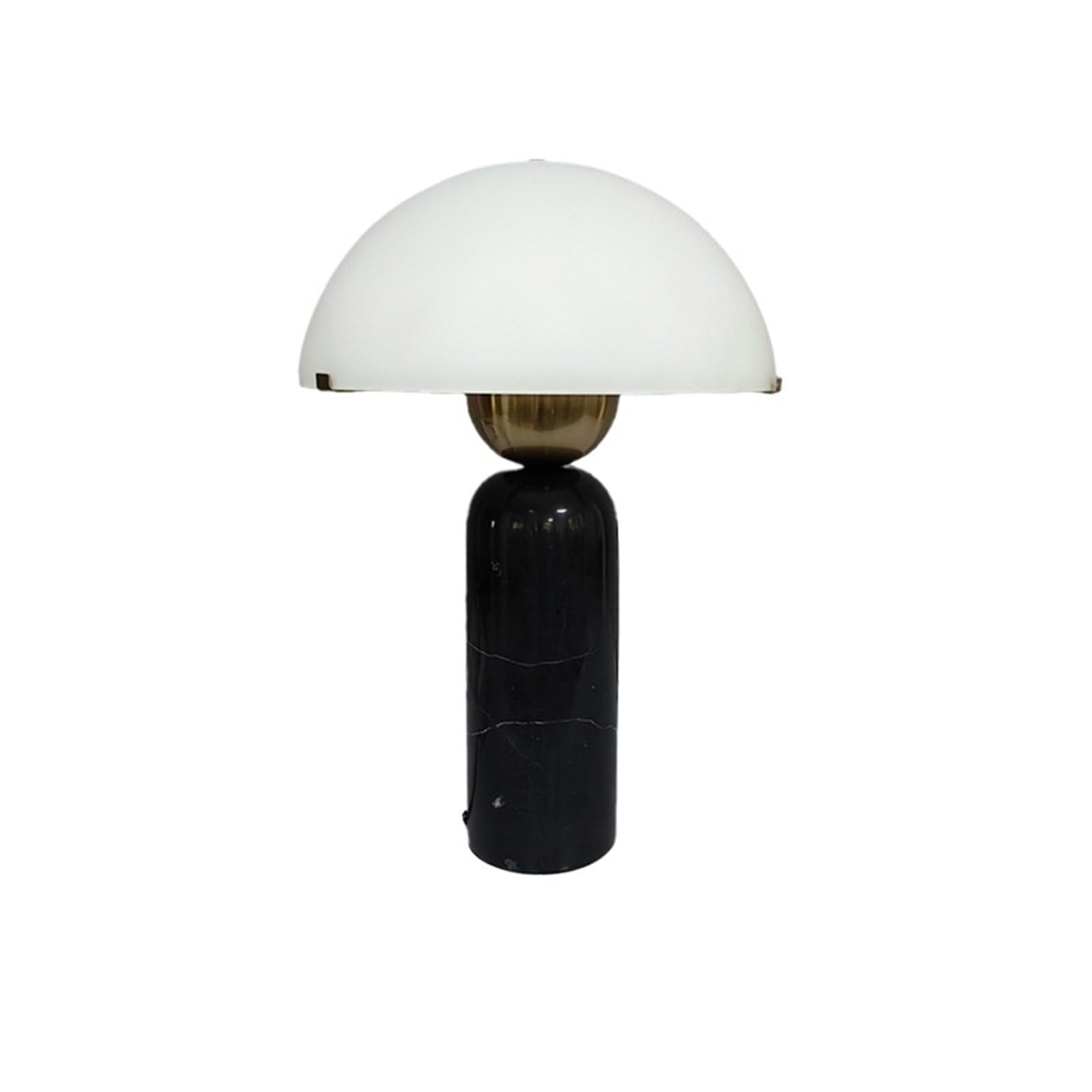Z4T8M2K6G5 Bedside Lamp Stone Table Lamp Glass Living Room Coffee Study Bedside Bedroom Decoration(Black)