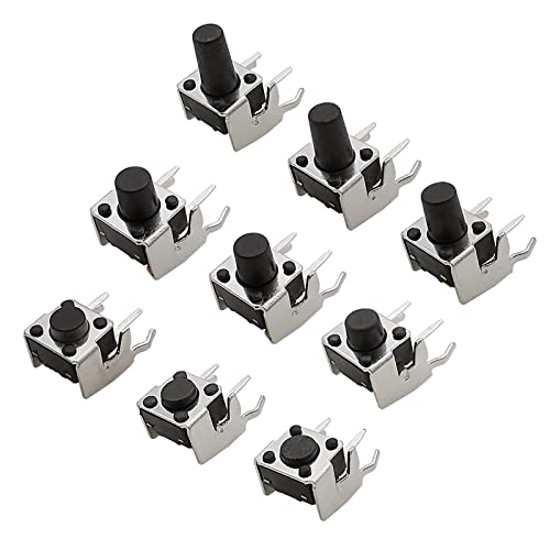 Micro interrupteur à angle droit 6x6x7.5mm pour circuit imprimé PCB - 2