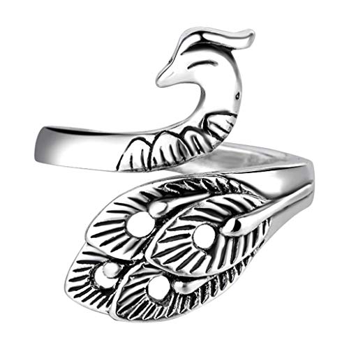 Adjustable Knitting Loop Crochet Ring,Advanced Phoenix Ring, Loop Knitting Accessories,Yarn Guide Finger Holder Knitting Thimble Knitting Loop Ring Crochet Ring (Advanced Phoenix)