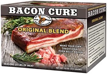 Hi Mountain Original Bacon Cure - Make Fresh, Homemade, Delicious Bacon