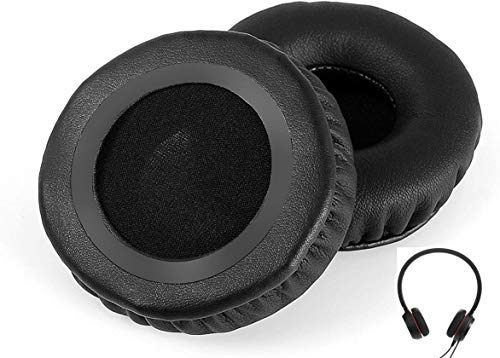 Replacement Earpads Cushion Cover Pillow For Jabra Evolve 20 20Se 30 30Ii 40 65 65+ Uc Headphone Ear Pads Cushions Earpad Repair Parts Black #TOP4