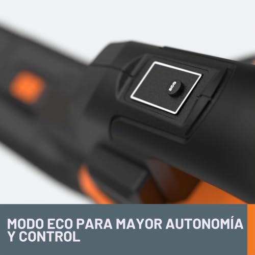 Miniatura 9 de Aspirador De Hojas 40v Máx. 2x20v Wg583e Powershare Incluye 2 Baterías Y Cargador Doble 2 En 1 Recoger Y Aspirar Bolsa De 35 L Incluye Toberas Ligero