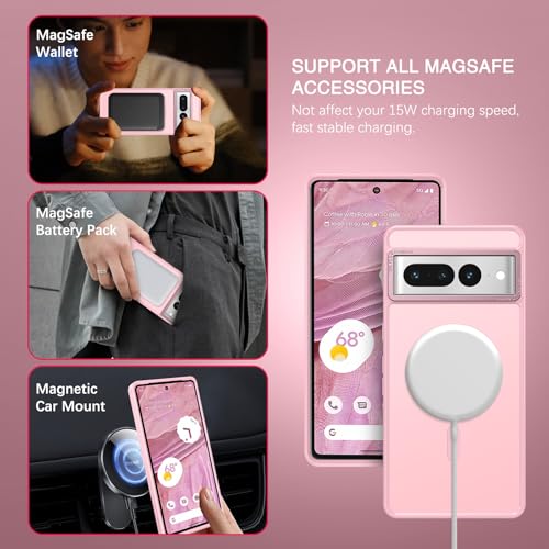 Coque Google Pixel 7 Pro fine contre les chocs compatible aimant Magsafe - 2