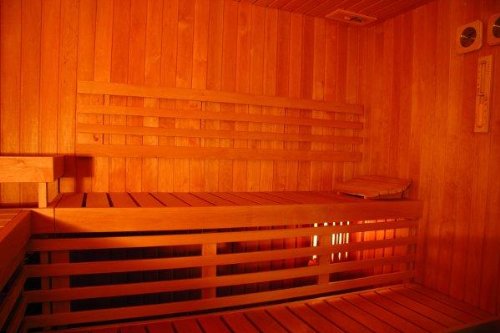 Sauna dal design raffinato e moderno (150x180)