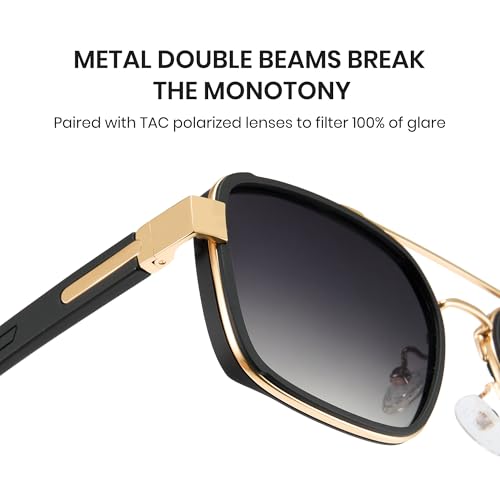 Cyxus Polarized Sunglasses for Men Women Fashion Sunglasses UV Protection for Driving Fishing Traveling4