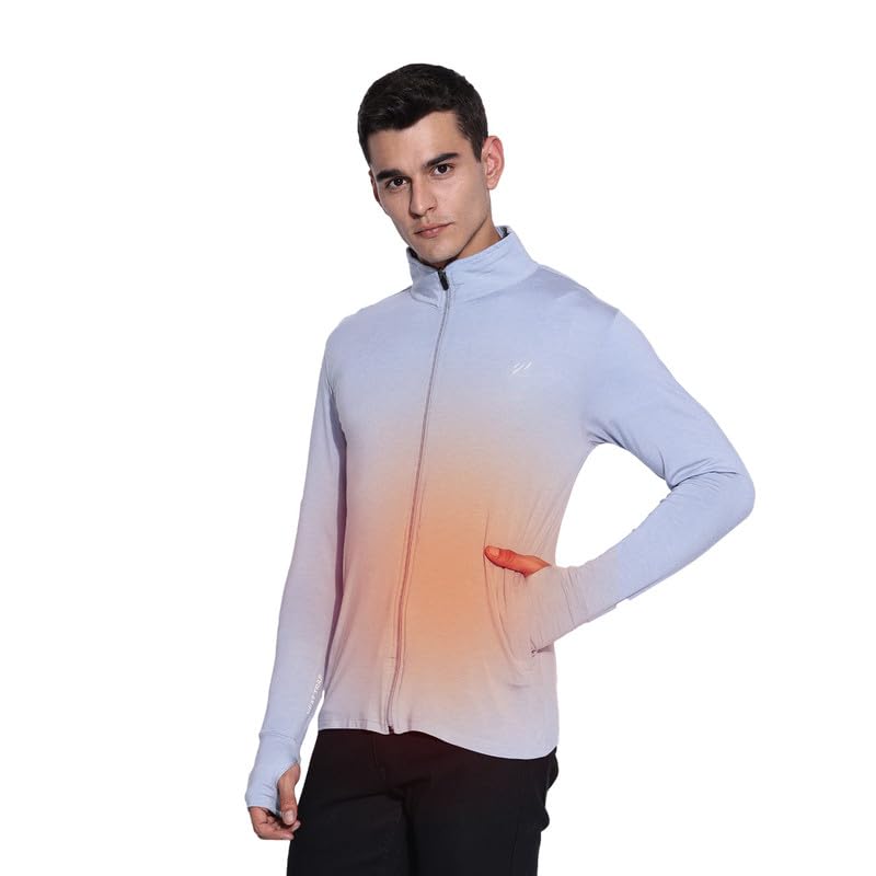 BLUE TYGA Anti AC Thermal Jacket – Ultrasoft Lightweight Warm Jacket for Office & Outdoor Cold Environments | Skin Friendly Fabric with Heat Trap Technology-picture-27