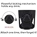 Cup Holder for All UppaBaby Strollers - Fits Every Vista, Curz, and Minu Model - Attaches in Seconds - Folds with Stroller - 3.75” Diameter Fits Most Cups and Bottles - Uppa Baby Accessories Now