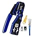 RJ45 Pass Through Crimp Tool for Cat6 Cat5 Cat5e 8P8C Modular Connectors All-in-one Wire Tool