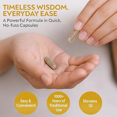 DAO Labs - Bu Zhong Yi Qi Tang - Ginseng and Astragalus Combination - Herbal Capsules. 100 Capsules.
