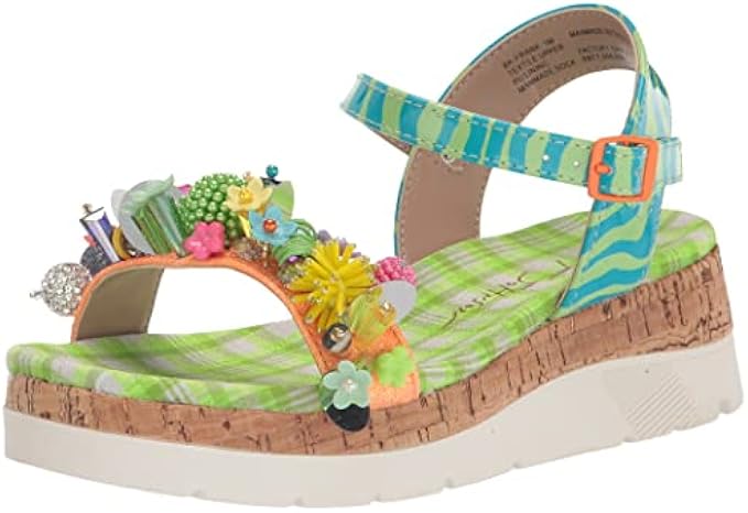 Betsey Johnson Unisex-Child Frank Heeled Sandal