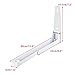 Buyi-World Soporte de Microondas de Acero Inoxidable Sacaffal Cocina de Acero Inoxidable...