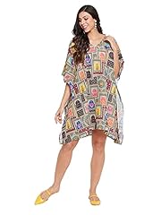 Multicolor Floral Pattern Short Tunic