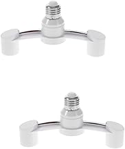 VILLCASE 2 Pçs Converter Cabeça De Lâmpada LED Soquete De Luz Tomada E27 Conversor De Suporte De Lâmpada E27 Soquete De Luz Divisor Adaptador De Soquete Para Lâmpadas LED Conversor De