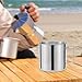 harayaa Camping Campfire Mug Coffee Cup Stackable Kitchenware Teapot Thermal Drinking Cup Water Cup Mug for Outdoor Activities Hiking, 500ml