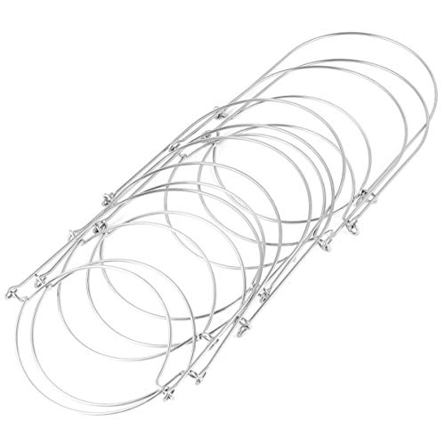VALICLUD 8pièces Cintres Pour Bocaux Mason Acier Inoxydable Poignée Fil Métallique Poignées Pour Bocaux Mason Cintres Fil Métallique Pour Suspension