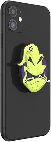 Miniatura 3 de POPSOCKETS Agarre para teléfono con soporte expansible, Nightmare Before Christmas - Oogie Boogie brilla en la oscuridad
