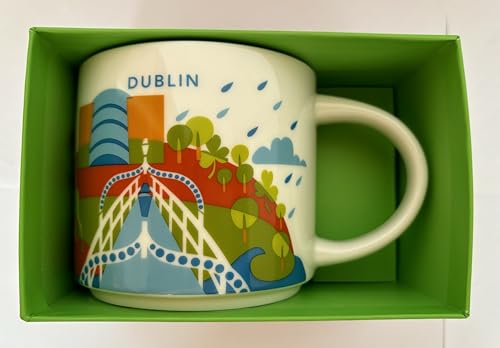 Taza Starbucks Dublin You Are Here City Collection miniatura 3