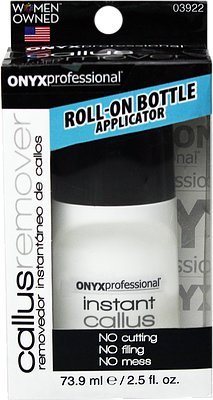 Onyx Professional Roll-on Callus Remover 2.5 Fl Oz - Helps Eliminate Thick Stubborn Calluses
