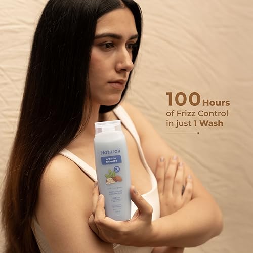 Image of Naturali Moisture Filling Shampoo, With Hyaluronic Acid, Argan Oil & Quinoa For Dry & Dehydrated Hair, Adds Shine & Bounce, Hyaluron Moisture 100H, 370Ml.