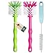 Produktbild 3er Pack Reinigungsbürste, Spülbürste für Mixbehälter und Messer, Ideales Zubehör zum Reinigen von Küchenmaschinen, Standmixer, Bürste (1x Grün/ 1x Pink /1x Blau)