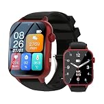 Vexorium Reloj Inteligente 4G para Cuidado de Mayores con SOS, Alerta de Caída, GPS, Aviso de Hora & Asistencia Remota – Diseñado para una Gestión Eficiente de Familias y Cuidadores,Rojo