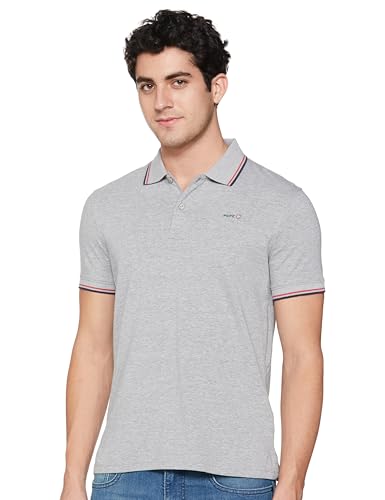 Image of Pepe Jeans Men Cotton Solid Regular Fit T-Shirt