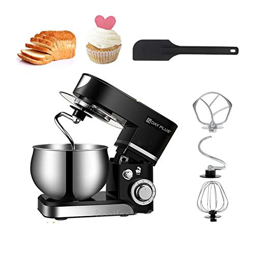 Multifunktionale Rührmaschine Küchenmaschine Teigmaschine 6-Geschwindigkeitsregler 1000W 5L Auto-Knetmaschine mit…