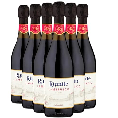 Lambrusco Emilia Amabile blanco - Riunite - IGT - Emilia-Romagna - Italia - Variedades de uva Lambrusco Marani - 12x75cl