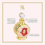 Swiss Arabian Layali Rouge - Produits de luxe de Dubaï - Fragrance d'huile de parfum personnelle longue durée - Une signature séduisante - 15 ml