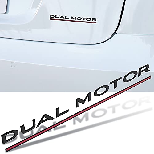 Linyuex Auto 3D Uiterlijk Sticker Achterklep Kofferbak Embleem Sticker Voor Tesla Model 3 X Y S DUAL MOTOR 3D… - Afbeelding 6