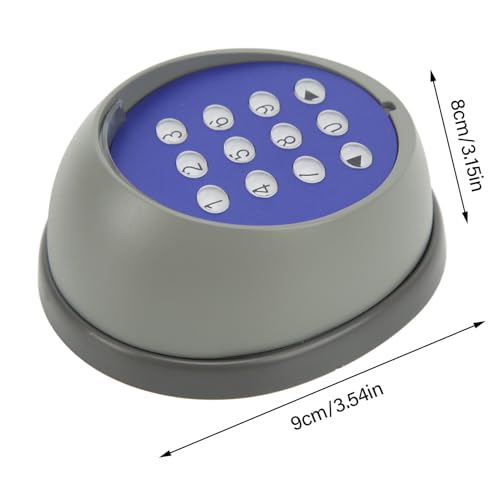 Clavier sans fil 433,92 MHz rolling code résistant aux intempéries pour garage - 3