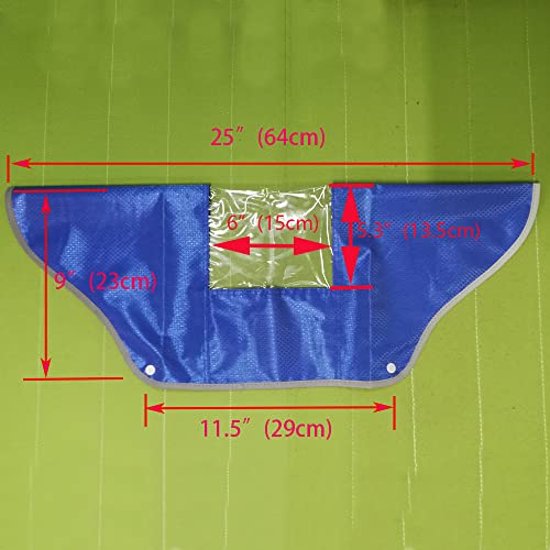 Lu2000 Mobility Scooter Control Panel Cover, Tiller Waterproof Panels Case, Mini Electric Bike Center Control Dust Waterproof Cover Rain Enclosure Small Size #TOP3