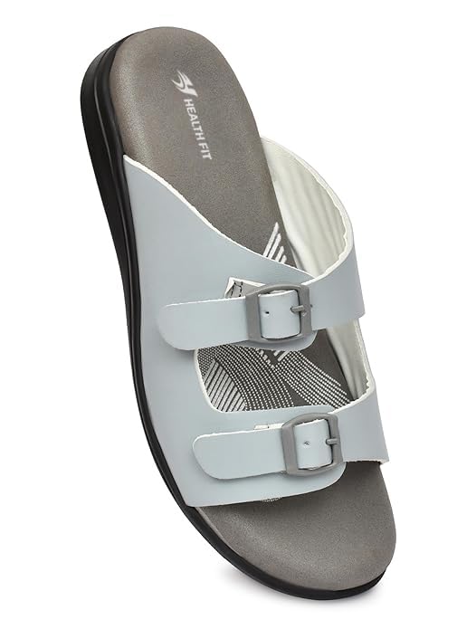 EXTRA SOFT Women's Comfortable Memory Foam Doctor Slippers/Flip-Flops|Fashionable Casual & Stylish|Lightweight & Breathable|Outdoor Synthetic Casual Chappals Sandals Ladies & Girls HF26-image-26