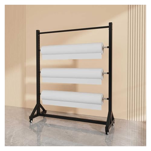 Organizador de pie para vinilos con base estable para papel de transferencia
