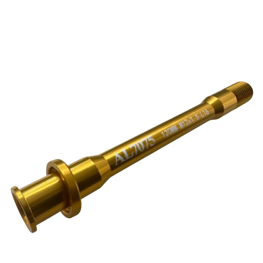 DEYING Thru AXLE Front,12X Length 120MM,Thread Length 16MM,Thread Pitch M12X1.5 for Road Fork Super Light