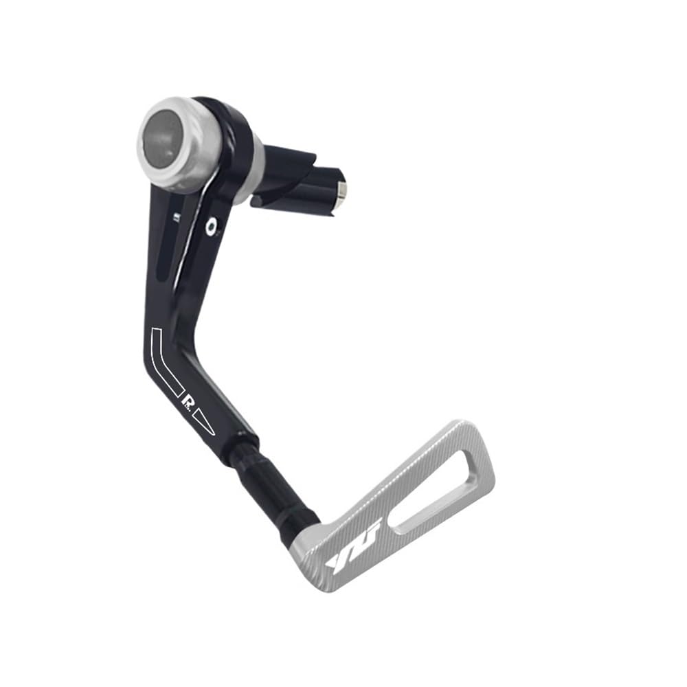 Beqlxta Right Silver Brake Lever Guard For Yzf R1 R3 R6 R7 R25 R1s R1m R6s Yzf R1 Yzf R6 Motorcycle Levers Guard Brake Clutch Protector Handlebar Handguards(Right Silver)
